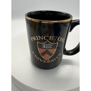 Princeton University Licensed Black Coffee Mug NJ